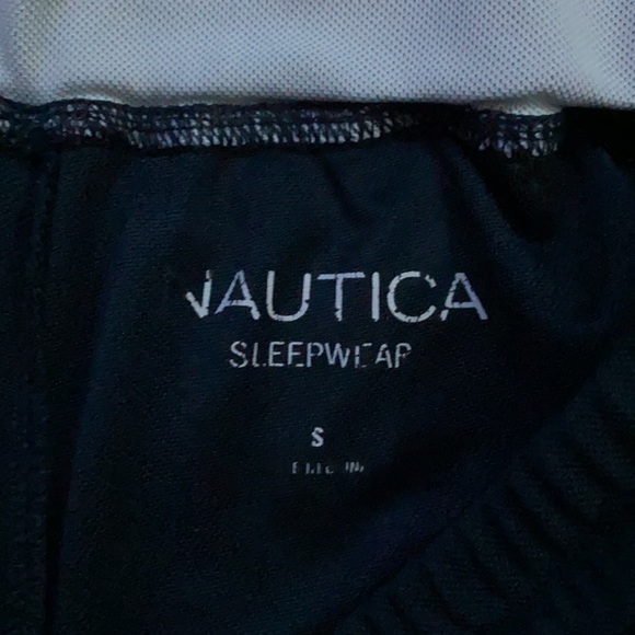Small Dark Blue Nautica Sleepwear Shorts - Picture 3 of 4